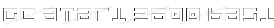 GC Atari 2600 Basic字体转换